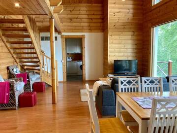 Фото номера Улучшенная вилла с 3 спальнями Виллы LaatuLomat Villas г. Juva 7